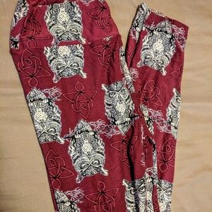 Lularoe owl leggings